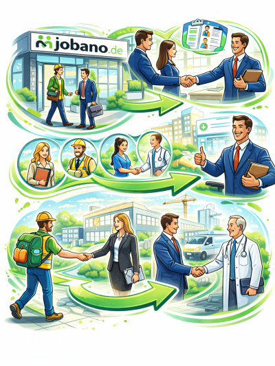 Personalvermittlung und Kandidatennetzwerk von Jobano