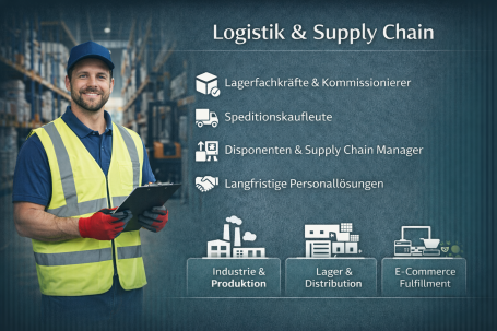 Personalvermittlung für Logistik und Supply Chain
