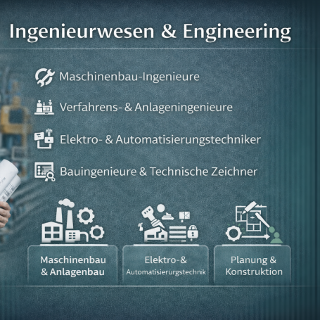 Personalvermittlung für Ingenieurwesen und Engineering